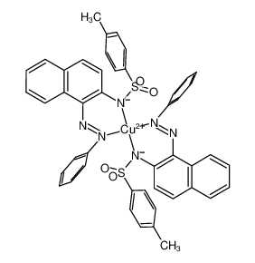 83210-07-5 structure, C46H38CuN6O4S2