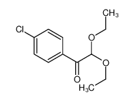 1-(4-chlorophenyl)-2,2-diethoxyethanone 54149-83-6