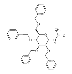 1-O-acetyl-2,3,4,6-tetra-O-benzyl-D-glucopyranose 80300-30-7