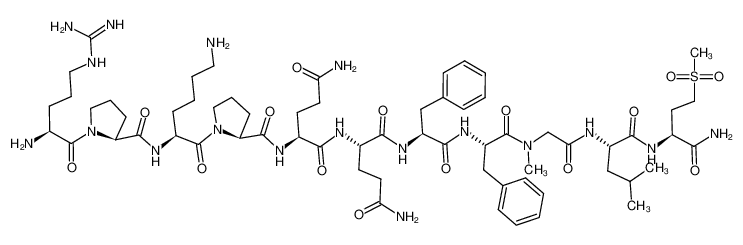 [Sar9, Met(O2)11]-Substance P 110880-55-2