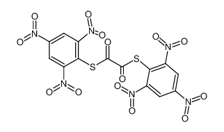 S,S'-bis(2,4,6-trinitrophenyl) dithiooxalate 37590-58-2