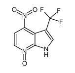4-Nitro-3-(trifluoromethyl)-1H-pyrrolo[2,3-b]pyridine 7-oxide 892414-49-2