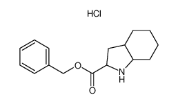octahydroindole-2-carboxylic acid benzyl ester hydrochloride 82717-97-3