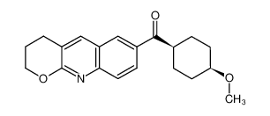 3,4-二氢-2H-吡喃并[2,3-b]喹啉-7-基(4-甲氧基环己基)甲酮
