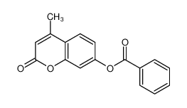 (4-methyl-2-oxochromen-7-yl) benzoate 66185-72-6