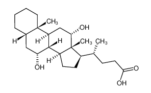 7alpha,12alpha-二羟基-5beta-胆烷-24-酸
