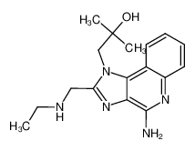 4-氨基-2-[(乙基氨基)甲基]-alpha,alpha-二甲基-1H-咪唑并[4,5-c]喹啉-1-乙醇
