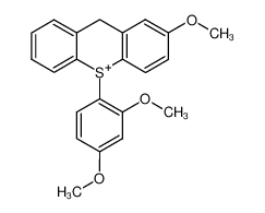 2-Methoxy-10-(2,4-dimethoxyphenyl)-thioxanthenium