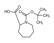 (2S)-1-[(2-methylpropan-2-yl)oxycarbonyl]azepane-2-carboxylic acid 155905-76-3