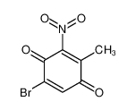 5-bromo-2-methyl-3-nitrocyclohexa-2,5-diene-1,4-dione 89883-11-4