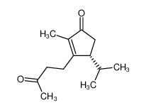 (R)-4-Isopropyl-2-methyl-3-(3-oxo-butyl)-cyclopent-2-enone 108384-84-5