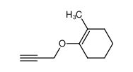 2-methyl-1-(prop-2-ynyloxy)cyclohex-1-ene 127938-87-8
