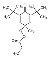 62926-75-4 3,5-di-tert-butyl-1-methyl-4-oxocyclohexa-2,5-dien-1-yl propaneperoxoate