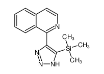 (5-isoquinolin-1-yl-2H-triazol-4-yl)-trimethylsilane 84645-37-4