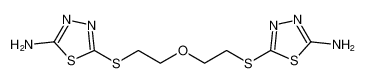 1,3,4-Thiadiazol-2-amine, 5,5'-[oxybis(2,1-ethanediylthio)]bis-