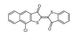6406-15-1 structure, C20H9ClO2S2