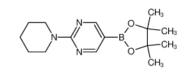 2-(哌啶-1-基)嘧啶-5-硼酸嚬哪醇酯