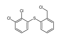 1,2-dichloro-3-[2-(chloromethyl)phenyl]sulfanylbenzene 79962-31-5