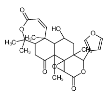 (5aR,5bR,6S,7aS,8R,10aS,11aR,11bR,13aR)-8-(3-Furyl)-6-hydroxy-1,1 ,5a,7a,11b-pentamethyl-5b,6,7,7a,8,11b,13,13a-octahydrooxireno[4, 4a]isochromeno[6,5-g][2]benzoxepine-3,10,12(1H,5aH,10aH)-trione 35796-71-5