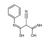 3-anilino-2-cyano-3-sulfanylidenepropanamide 1137-01-5