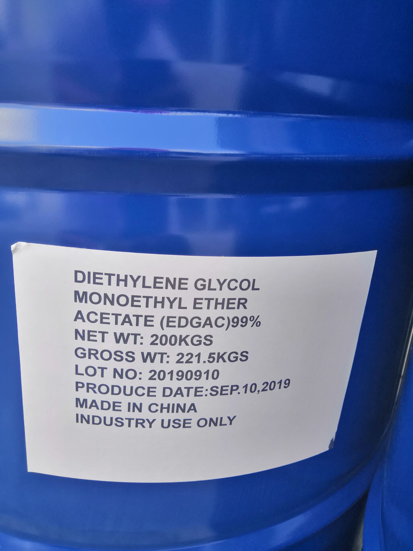 Diethylene Glycol Monoethyl Ether Acetate (DCAC) 99%