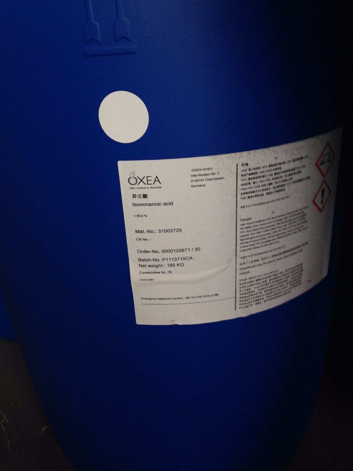pelargonic acid 99.5%