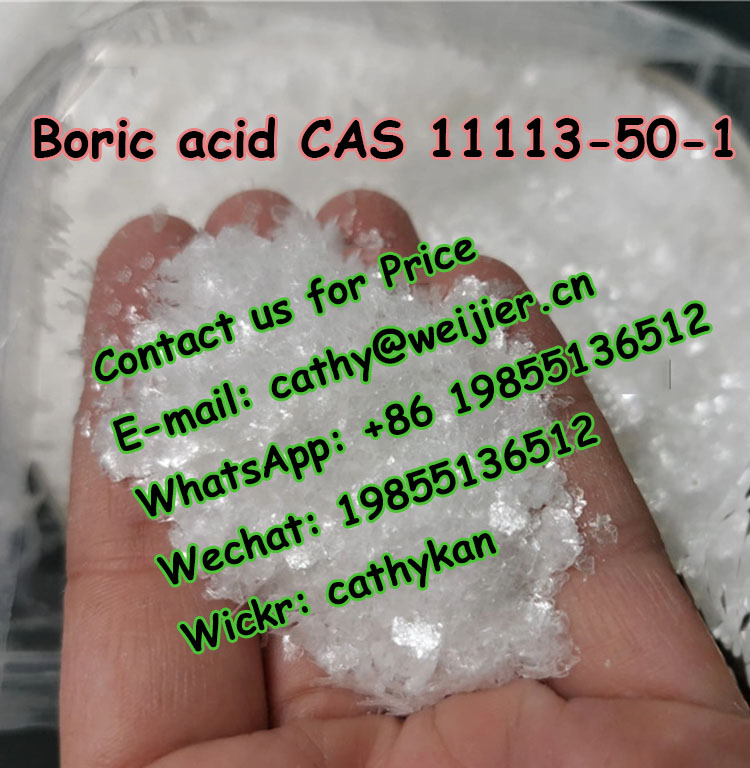 Boric acid  11113-50-1 Factory Direct Sale 99%