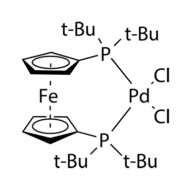 Dichloro[1,1-Bis(di-Tert-Butylphosphino)Ferrocene]Palladium(II) 98.3