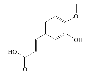 3-Hydroxy-4-methoxycinnamic acid 98%