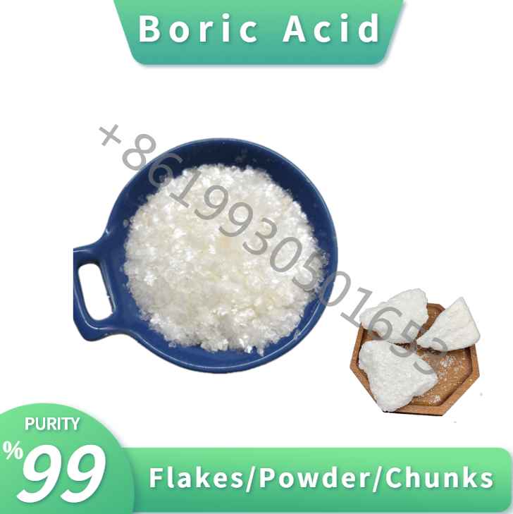 Boric Acid flakes /chunks with lowest price(WhatsApp+8619930501653 99%