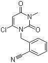 2-((6-Chloro-3-methyl-2,4-dioxo-3,4-dihydropyrimidin-1(2H)-yl)methyl)benzonitrile 99%