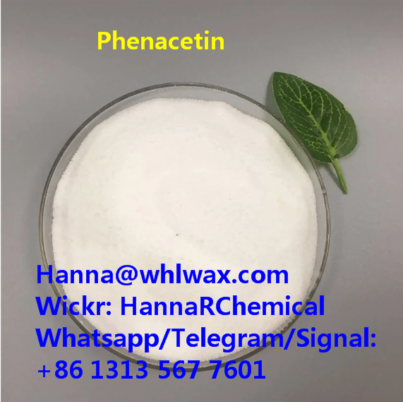 CAS 62-44-2 Phenacetin Shinny Powder China Factory Supplier High Purity 99% min