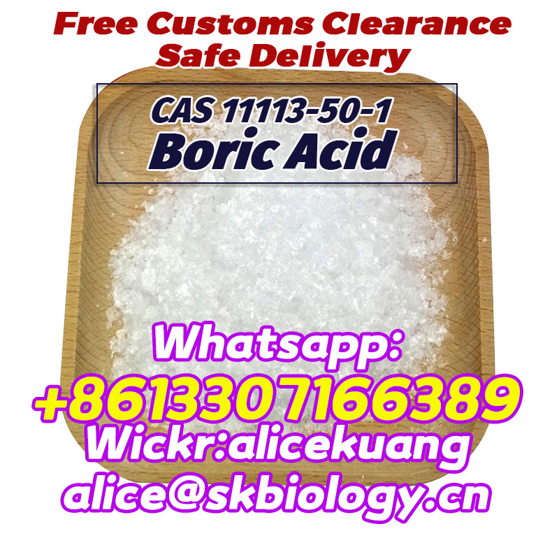 Factory Supply Boric Acid Flakes/Chunks CAS 11113-50-1 99%min
