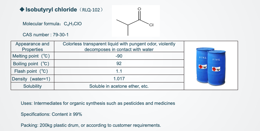 Isobutyryl Chloride 99%