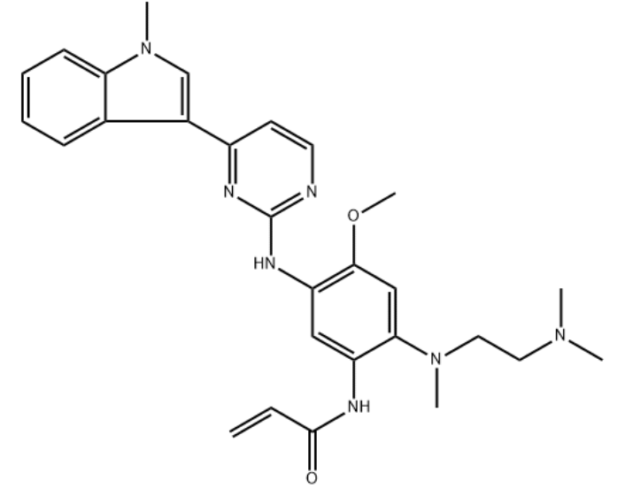 N-[2-[[2-(二甲基氨基)乙基]甲基氨基]-4-甲氧基-5-[[4-(1-甲基-1H-吲哚-3-基)-2-嘧啶基]氨基]苯基]-2-丙烯酰胺