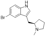 (R)-5-bromo-3-[(1-methyl-2-pyrrolidinyl)methyl]-1H-indole NLT99%