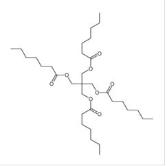 [3-heptanoyloxy-2,2-bis(heptanoyloxymethyl)propyl] heptanoate 96%