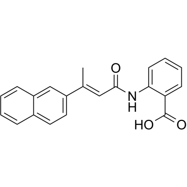 2-[[(2E)-3-(2-萘基)-1-氧代-2-丁烯基]氨基]苯甲酸