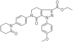 1-(4-Methoxyphenyl)-7-oxo-6-[4-(2-oxopiperidin-1-yl)phenyl]-4,5,6,7-tetrahydro-1H-pyrazolo[3,4-c]pyridine-3-carboxylic acid ethyl ester NLT99%