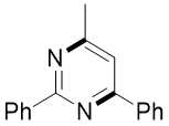 6-甲基-2,4-二苯基嘧啶