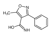 5-Methyl-3-phenyl-1,2-oxazole-4-carboxamide