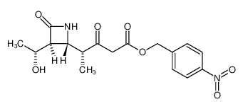 2-Azetidinebutanoic acid, 3-[(1R)-1-hydroxyethyl]-γ-methyl-β,4-dioxo-, (4-nitrophenyl)methyl ester, (γR,2R,3S)-