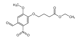 219931-67-6 spectrum, ethyl 4-(4-formyl-2-methoxy-5-nitrophenoxy)butanoate