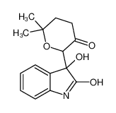 3-(6,6-二甲基-3-氧代四氢-2H-吡喃-2-基)-3-羟基-1,3-二氢-2H-吲哚-2-酮