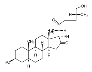 122386-94-1 (25R)-3β.26-dihydroxy-5α-cholestanedione-(16.22)