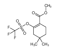 methyl 4,4-dimethyl-2-(trifluoromethylsulfonyloxy)cyclohex-1-enecarboxylate 1228780-46-8