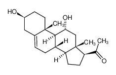 13656-06-9 spectrum, 3β,11α-dihydroxy-5-pregnen-20-one