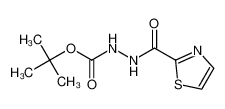 1254073-54-5 spectrum, 1,1-dimethylethyl 2-(1,3-thiazol-2-ylcarbonyl)hydrazinecarboxylate