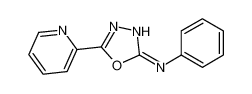 60838-23-5 N-phenyl-5-pyridin-2-yl-1,3,4-oxadiazol-2-amine