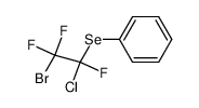 114953-62-7 structure, C8H5BrClF3Se